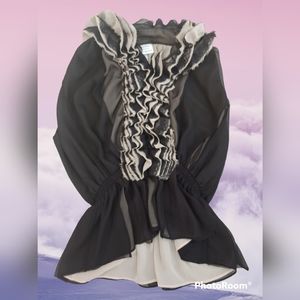 Neiman Marcus Rodriguez blouse women S